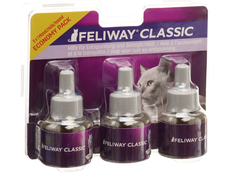 FELIWAY Classic Nachfüllflasche Trio 3 x 48 ml