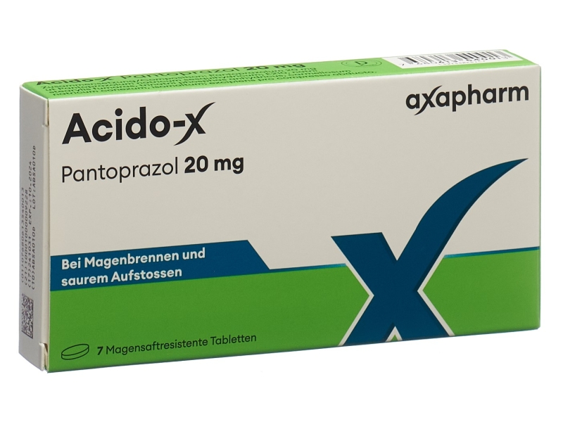 ACIDO-X Filmtabl 20 mg 7 Stk