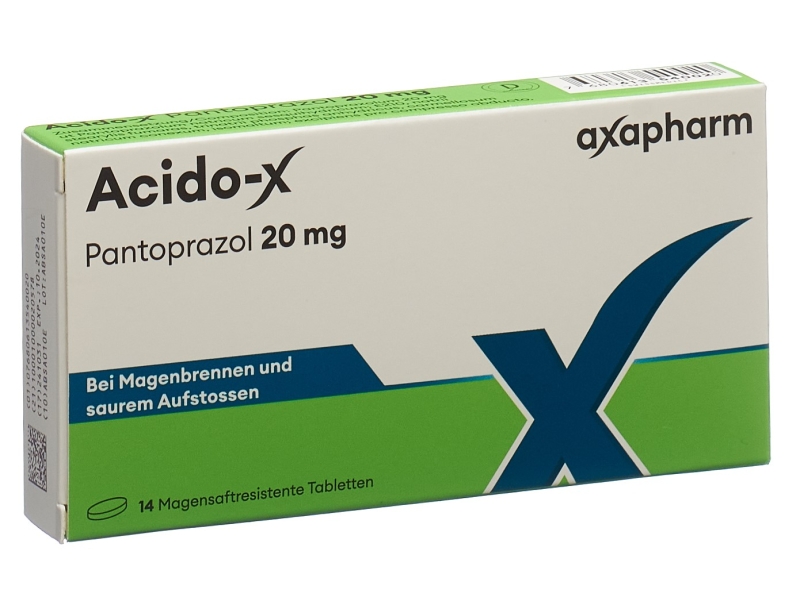 ACIDO-X Filmtabl 20 mg 14 Stk