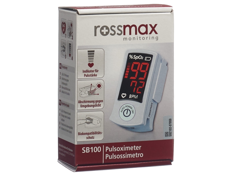 ROSSMAX Pulsoximeter SB100