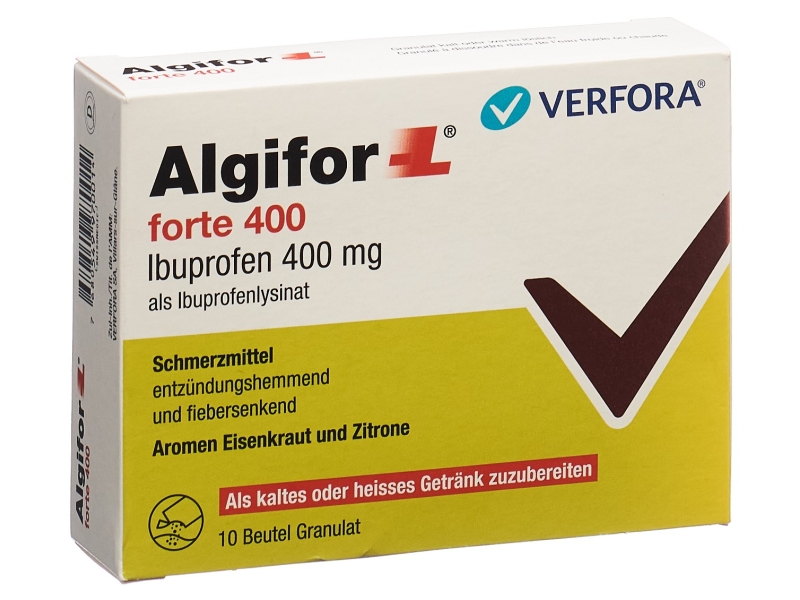 ALGIFOR-L forte Gran 400 mg Btl 10 Stk