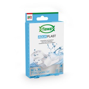 FLAWA Aqua Plast M/L/XL assortiment 7 pièces