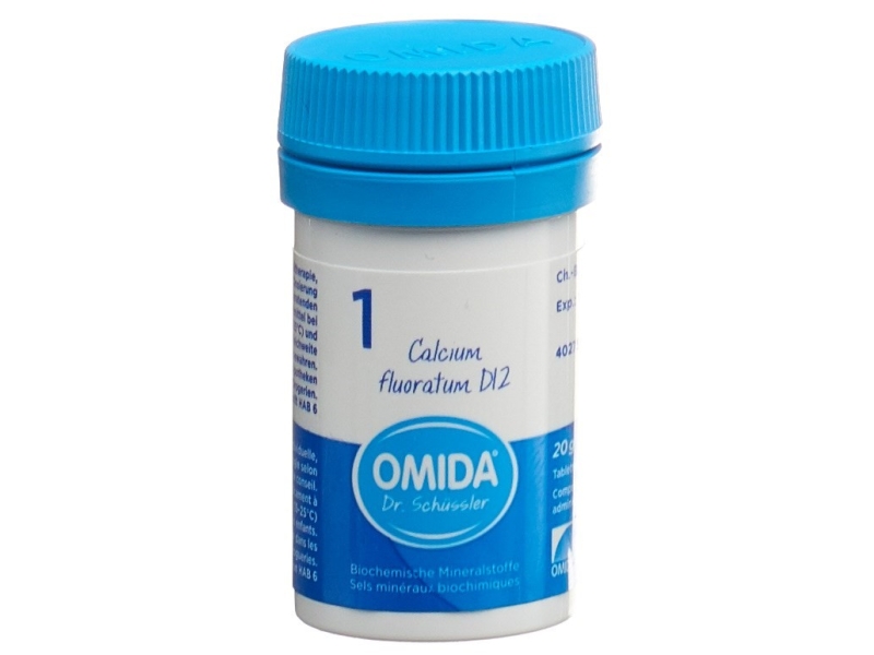 OMIDA SCHÜSSLER no1 calcium fluoratum compresse 12 D 20 g