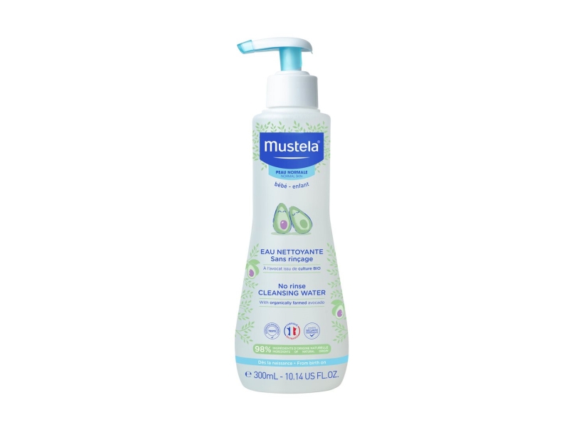 MUSTELA Eau Nettoyant Sans Rinçage, 300 ml