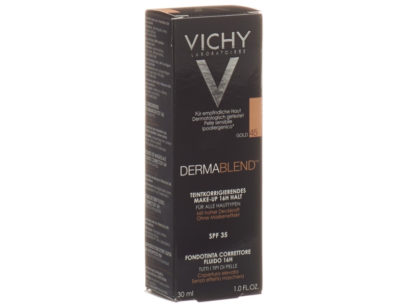VICHY Dermablend correcteur de teint 45 gold 30 ml