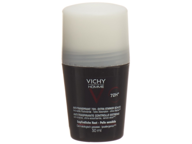 VICHY Homme Deodorante antitraspirante estremo 72h controllo estremo 50 ml