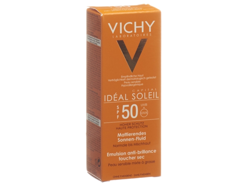 VICHY  IDEAL SOLEIL Tocco secco emulsione anti-lucentezza SPF50 50 ml