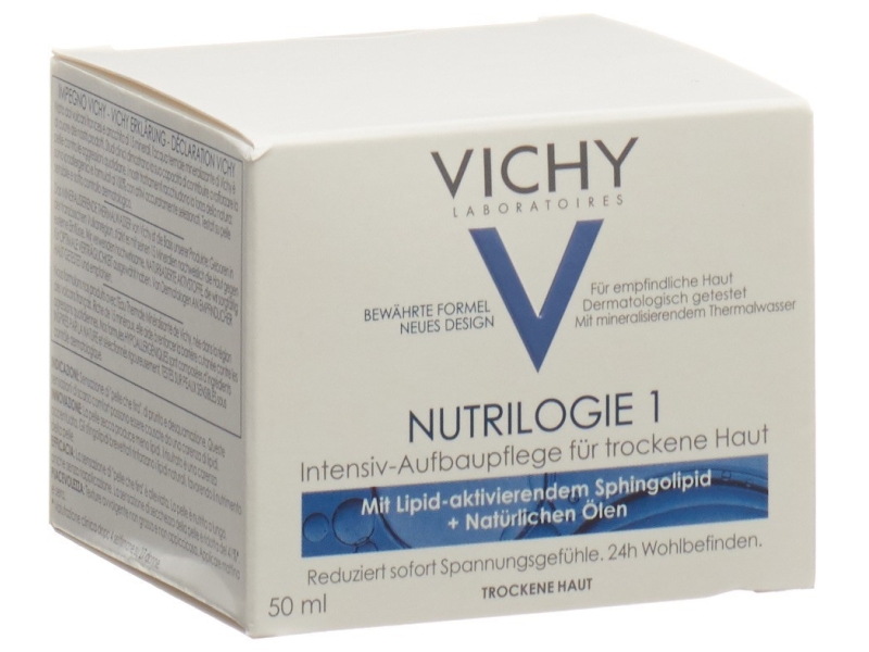 VICHY Nutrilogie 1 Crema per la pelle mista secca 50 ml