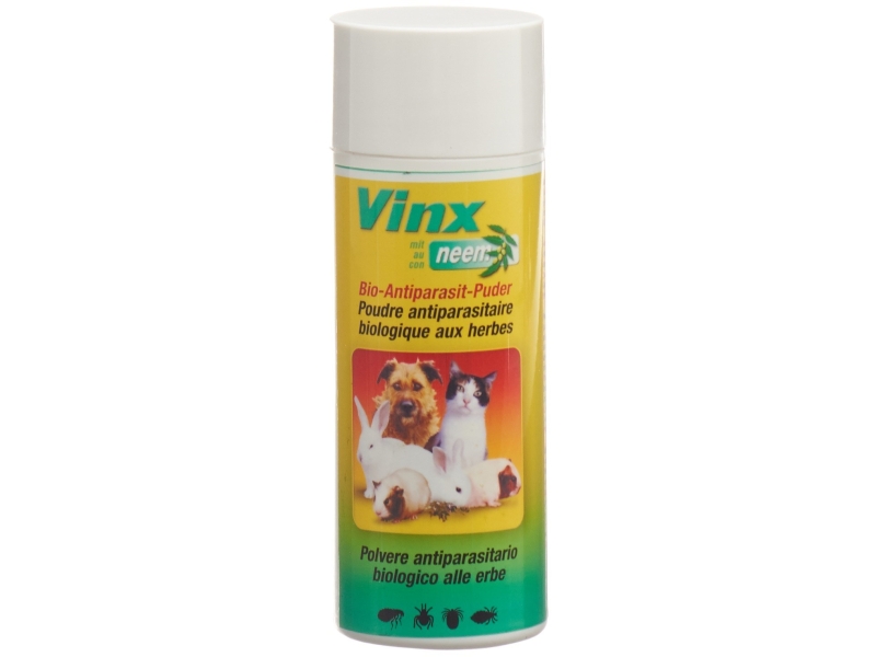 VINX poudre antiparasites neem petits animaux bio 100 g