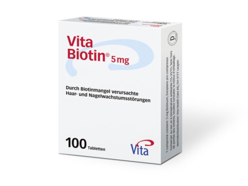 VITA BIOTINE 5 mg, 100 Tabletten