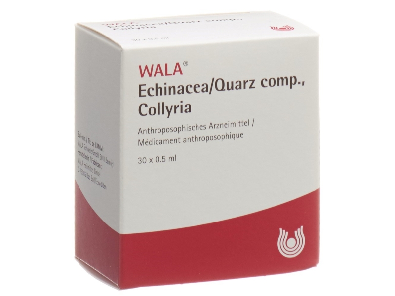 WALA echinacea/quarz comp. gouttes ophtalmiques 30 x 0.5 ml