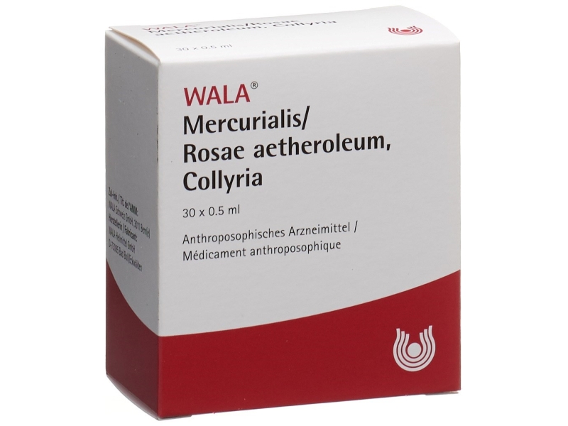 WALA mercuri/rosae aeth gouttes ophtalmiques 30 monodoses 0.5 ml