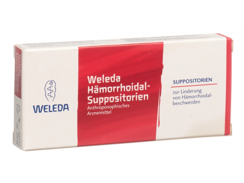 WELEDA Hämorrhoidal-Suppositorien 10 Stk