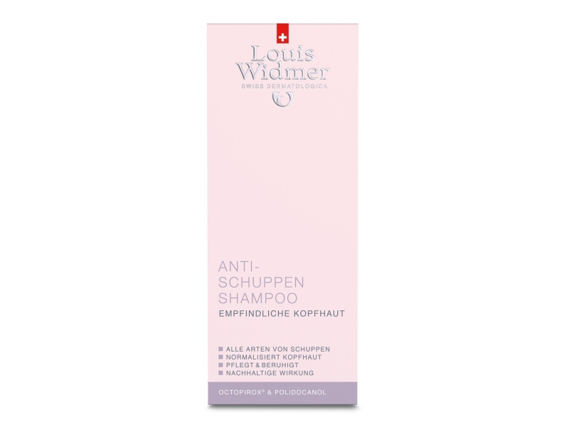 LOUIS WIDMER shampooing anti-pellicules parfumé 150 ml