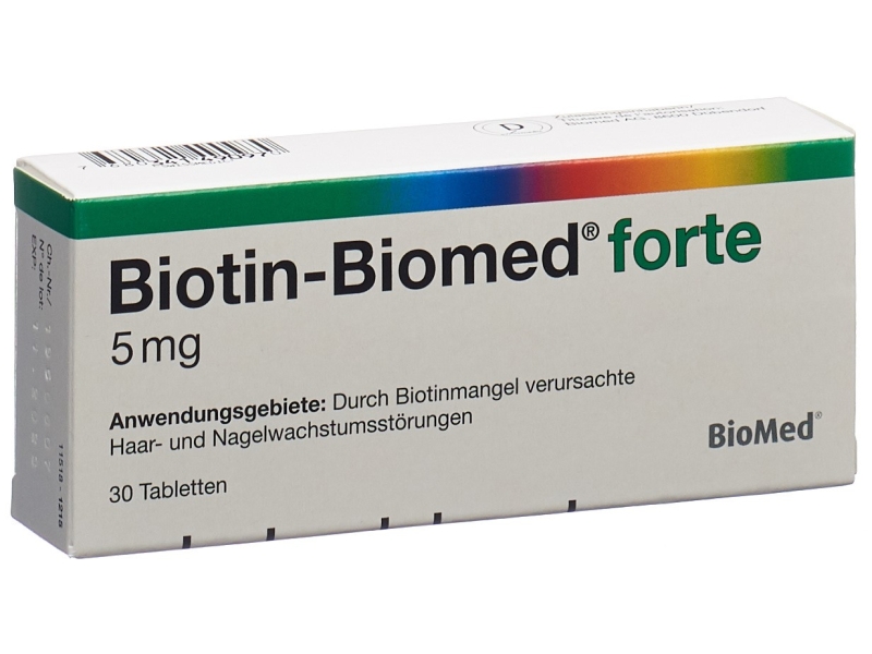 BIOTINE BIOMED FORTE compresse 5 mg 30 pezzi