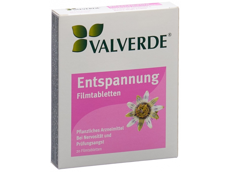 VALVERDE Entspannung Filmtabletten 20 Stück