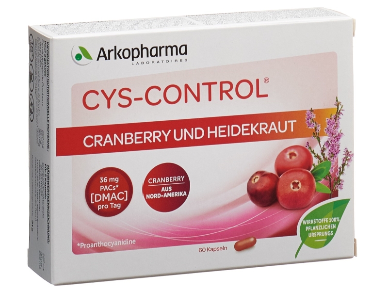 CYS-CONTROL Kaps Cranberry und Heidekraut 60 Stk