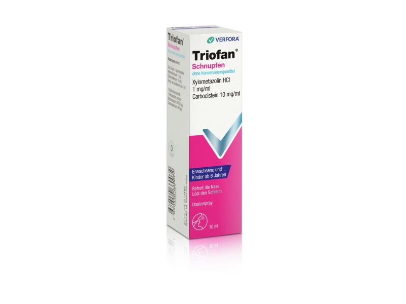 TRIOFAN Raffredore senza conservante Spray Adulti e bambini 10 ml