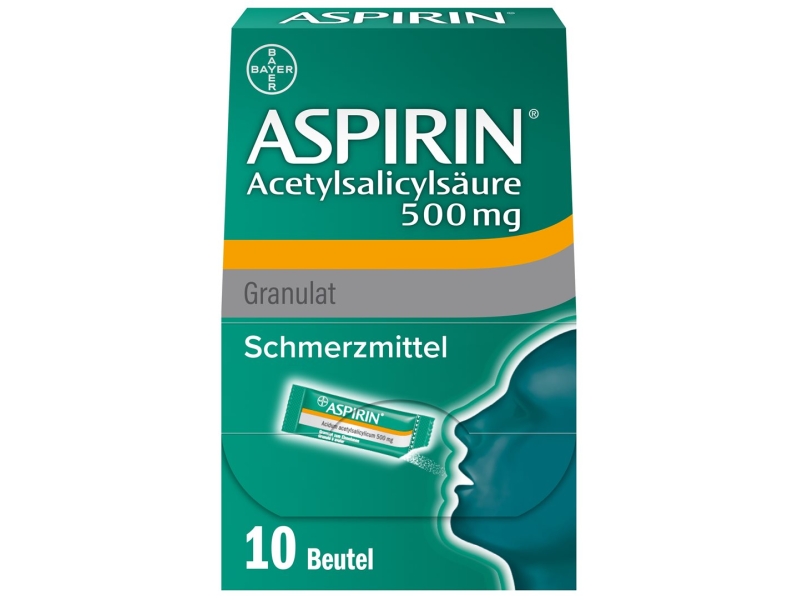 ASPIRINE granulato 500 mg bustine 10 pezzi
