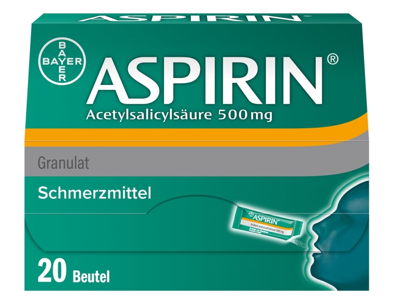 ASPIRINE granulato 500 mg bustine 20 pezzi