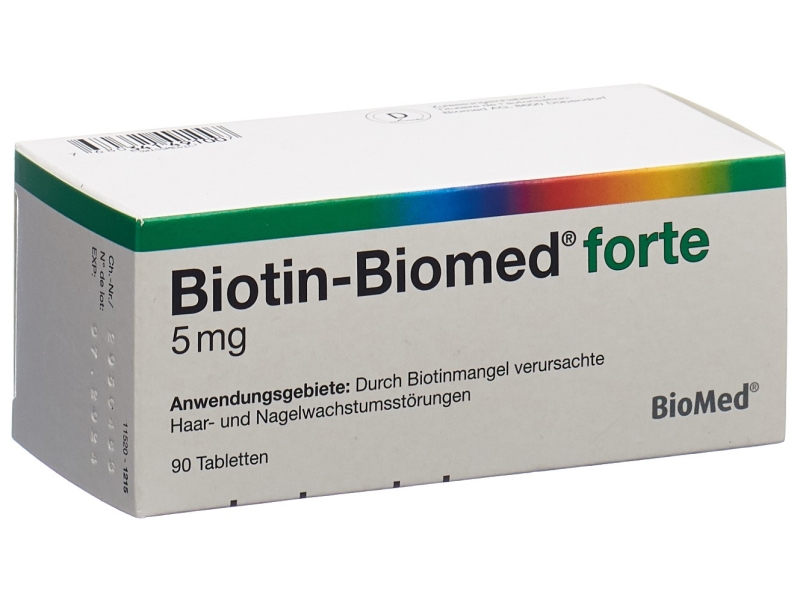 BIOTINE BIOMED FORTE compresse 5 mg 90 pezzi