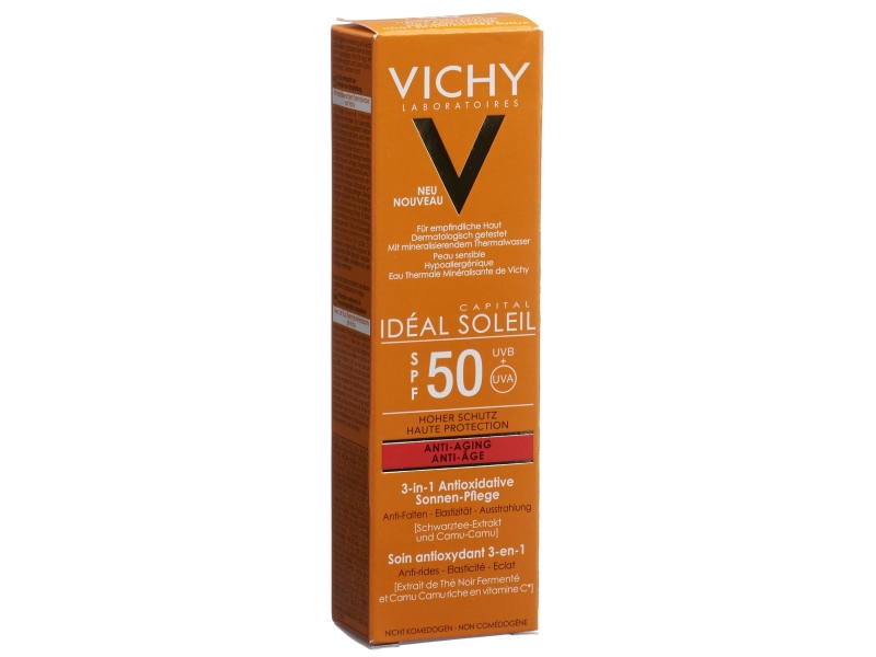 VICHY IDEAL SOLEIL crema anti-invecchiamento SPF50+ 50 ml