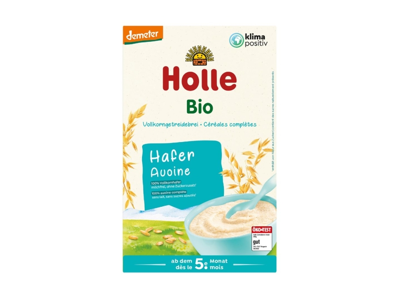 HOLLE Bio-Vollkorngetreidebrei Hafer, 250g