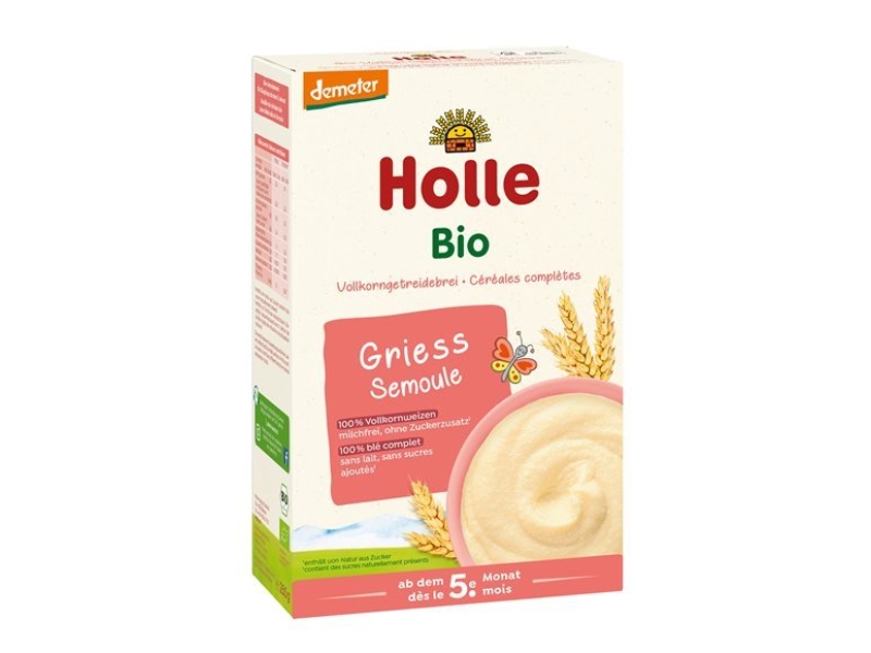 HOLLE bouillie semoule bio 250 g