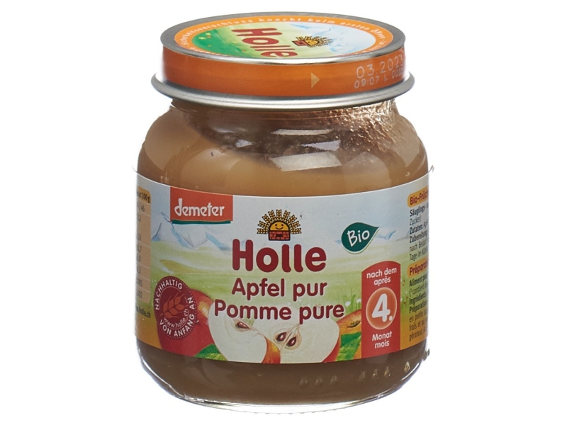 HOLLE pomme pure bio 125 g