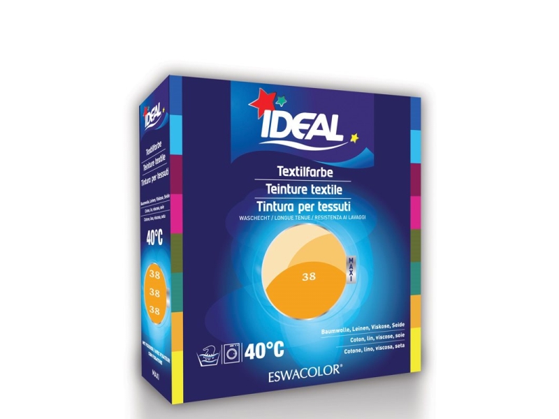 IDEAL MAXI coton color No38 mandarine