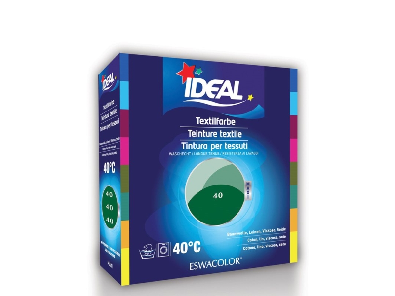 IDEAL MAXI coton color No40 vert moyen