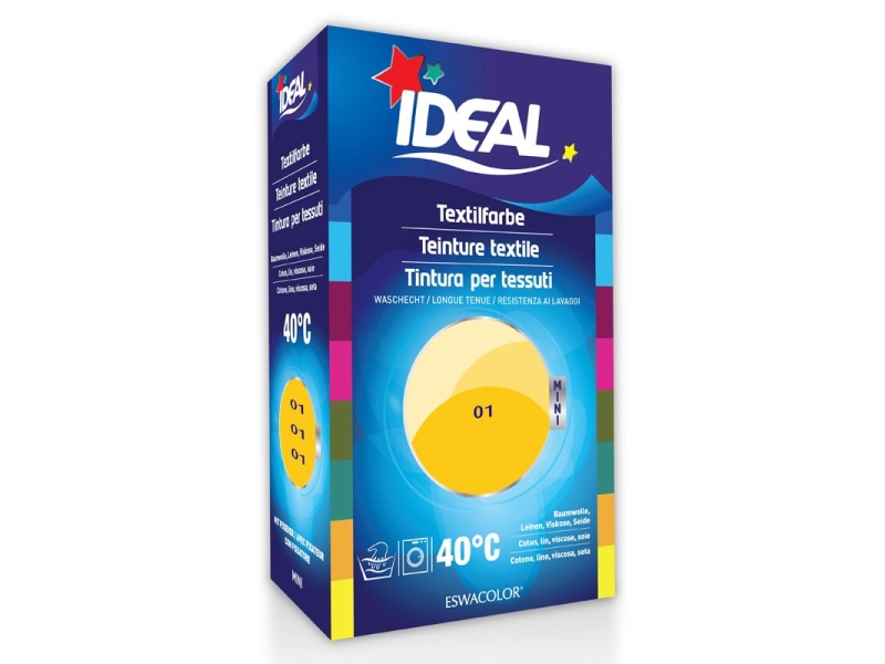 IDEAL MINI coton color No01 jaune