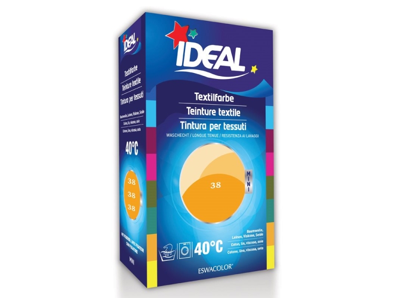 IDEAL MINI coton color No38 mandarine