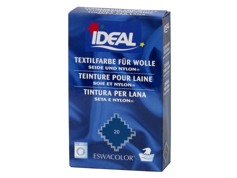 IDEAL laine color poudre No20 marine 30 g