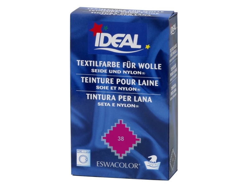 IDEAL laine color poudre No38 fuchsia 30 g