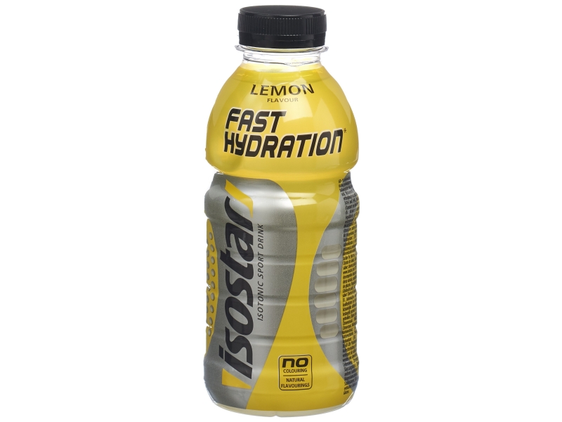 ISOSTAR hydratation et performance liquide citron Pet 500 ml