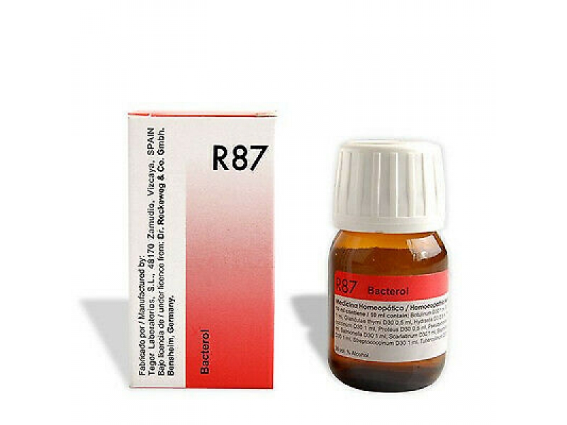 RECKEWEG R87 anti bactéries gouttes 50 ml