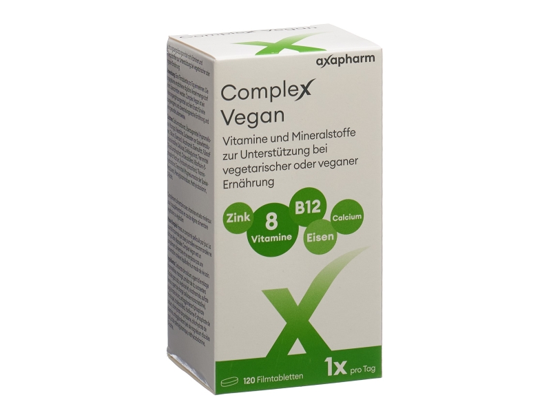 COMPLEX Vegan comprimés pelliculés boîte 120 pièces