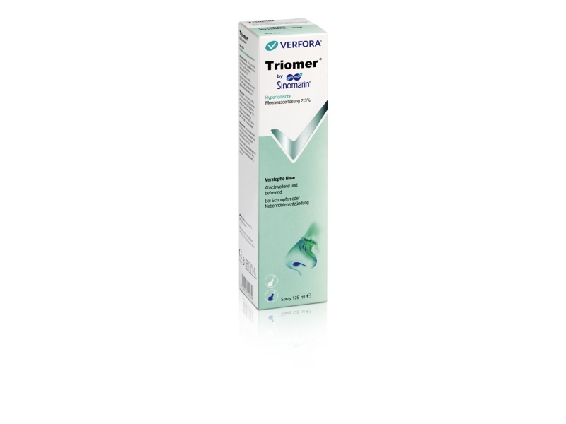 TRIOMER spray nasal Sinomarin hypertonique 125 ml