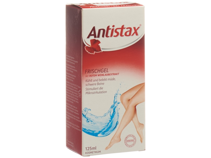 ANTISTAX gel fraicheur tube 125 ml