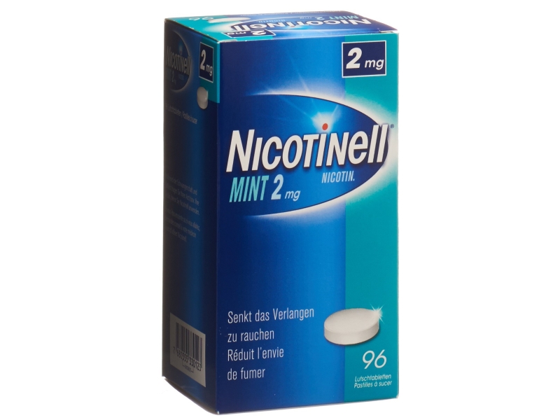 NICOTINELL comprimés à sucer 2 mg mint 96 pièces