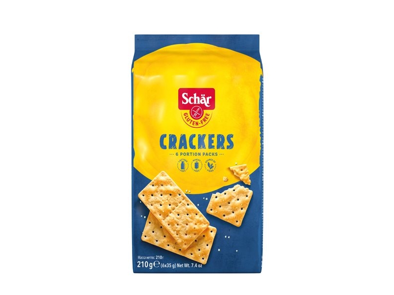 SCHÄR Crackers glutenfrei 210 g