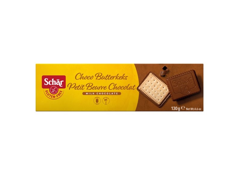 SCHÄR Butterkeks Choco glutenfrei 130 g