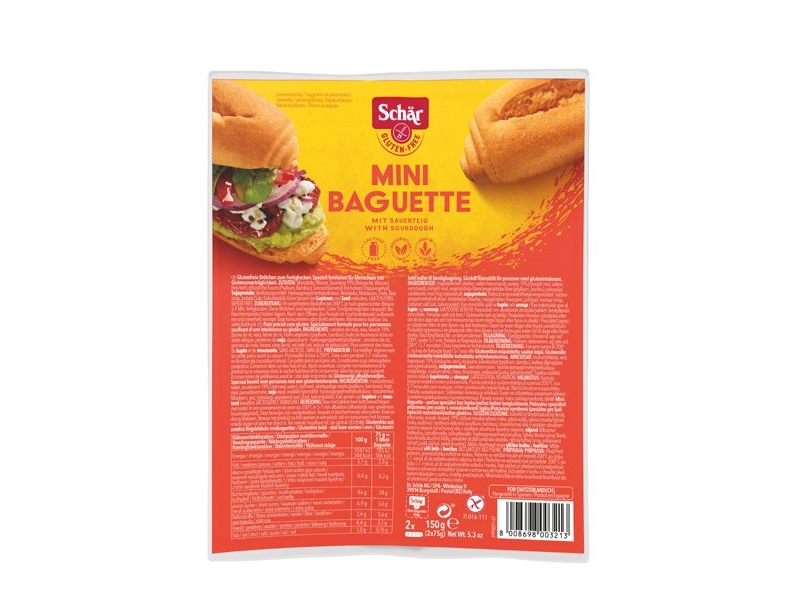SCHÄR Mini-Baguette glutenfrei 2 x 75 g