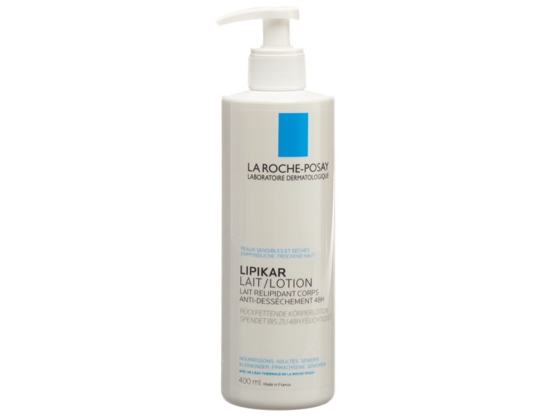LA ROCHE-POSAY Lipikar lait corps peau sèche flacon 400 ml