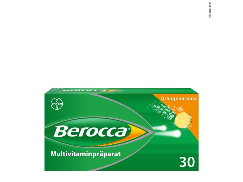 BEROCCA Brausetabletten Orange 30 Stück