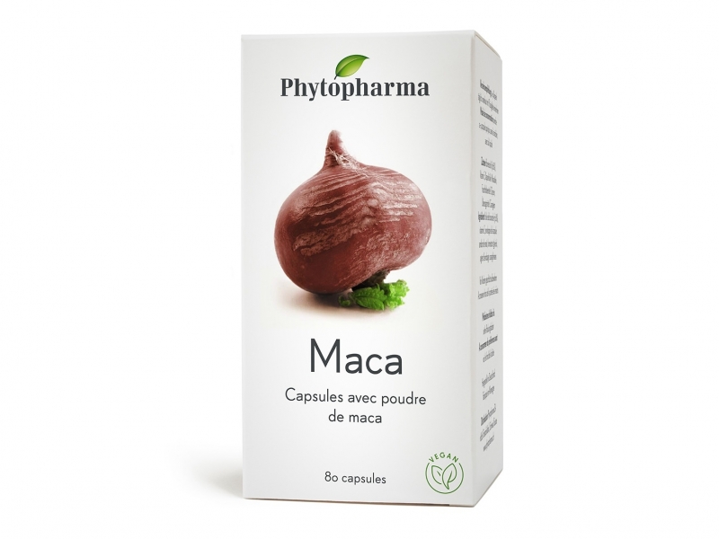 PHYTOPHARMA Maca Capsules 409 mg 80 Pièces