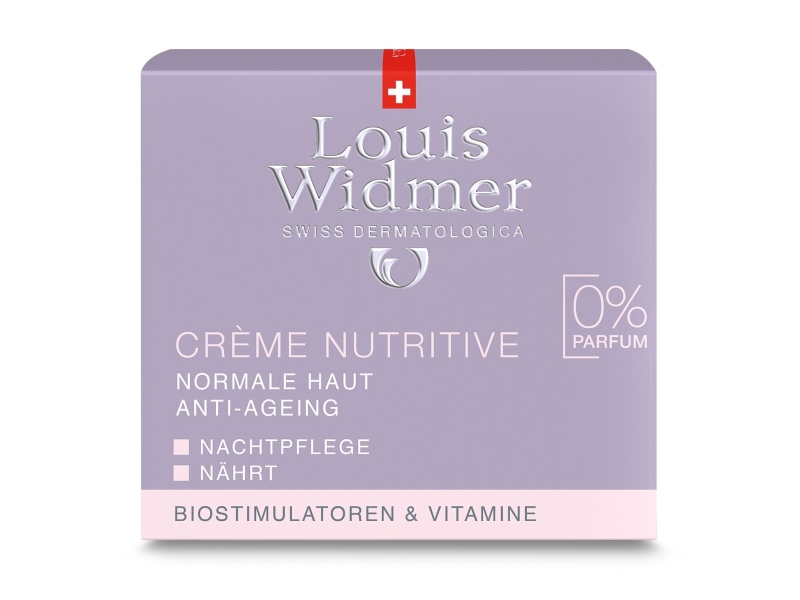 LOUIS WIDMER Crème nutritive non parfumée 50 ml