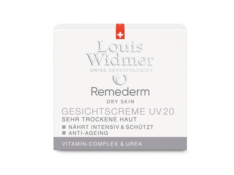 LOUIS WIDMER Remederm crème visage UV20 parfumé 50 ml