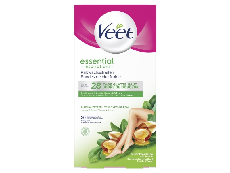VEET Kaltwachsstreif Beine&Körper essen 10 x 2 Stk